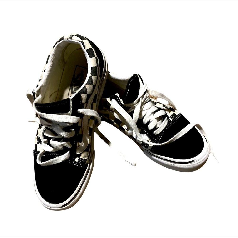 Vans Primary Check Old Skool, size 7